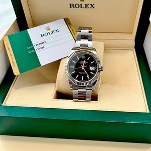 Rolex Datejust white gold